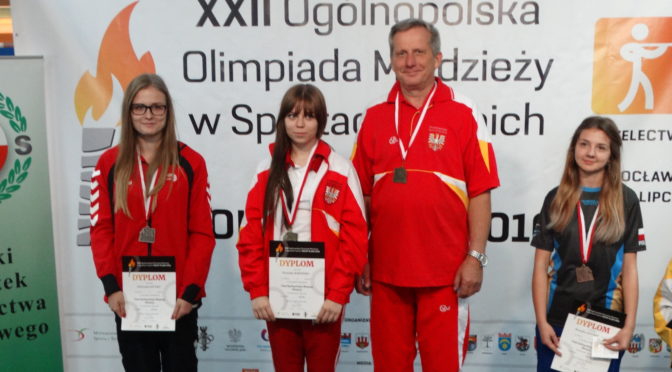 Złote medale na Ogólnopolskiej Olimpiadzie Młodzieży
